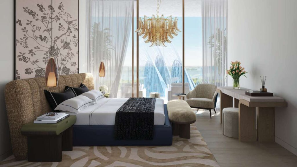 Spacious and elegantly designed apartments at Mandarin Oriental by Aldar Properties.