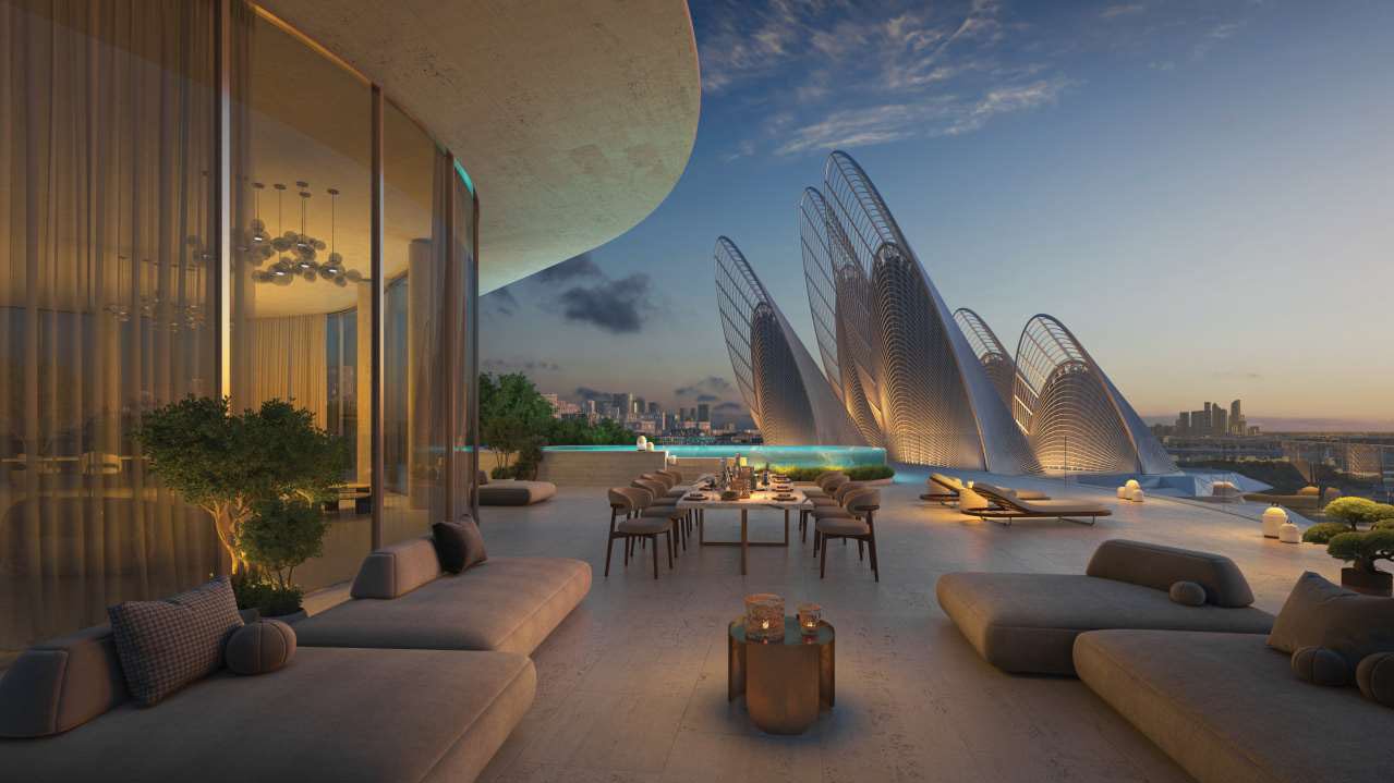 High-end apartments at Mandarin Oriental Residences with premium finishes.